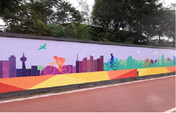 绥阳墙体彩绘-围墙