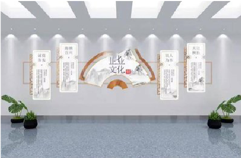 绥阳企业文化墙设计的核心要素。