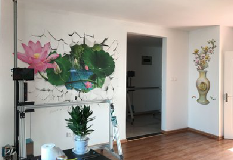 绥阳墙体彩绘相比墙纸的优势。