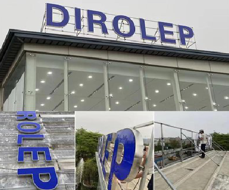 绥阳楼顶发光字安装的注意事项。